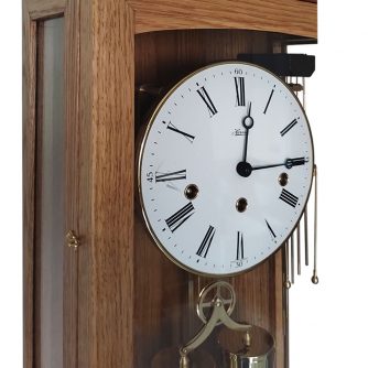 Oakley-Large-Regulator-Wall-Clock-in-Oak-Dial-from-THC