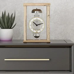 Hermle-bell-mantel-cock